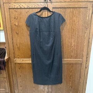 Akris 100% Wool Grey Dress